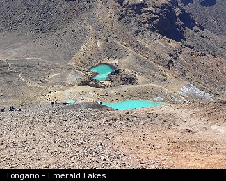 Tongario - Emerald Lakes